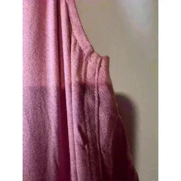 Splendid Maren Sleeveless Shift Dress Small Pink V-Neck Short Relaxed Fit - Picture 5 of 13